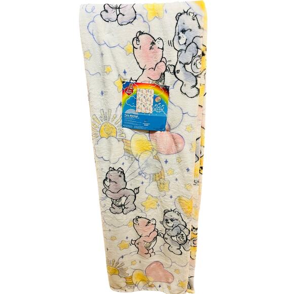 Care-bear pink giant Easter large fluffy basket 13x14 inches high includes pink - Picture 2 of 14